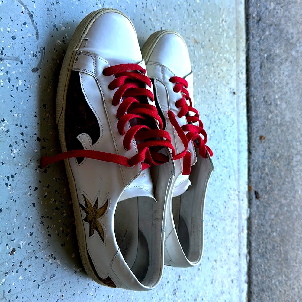 Saint Laurent Paris surf and sound sneakers